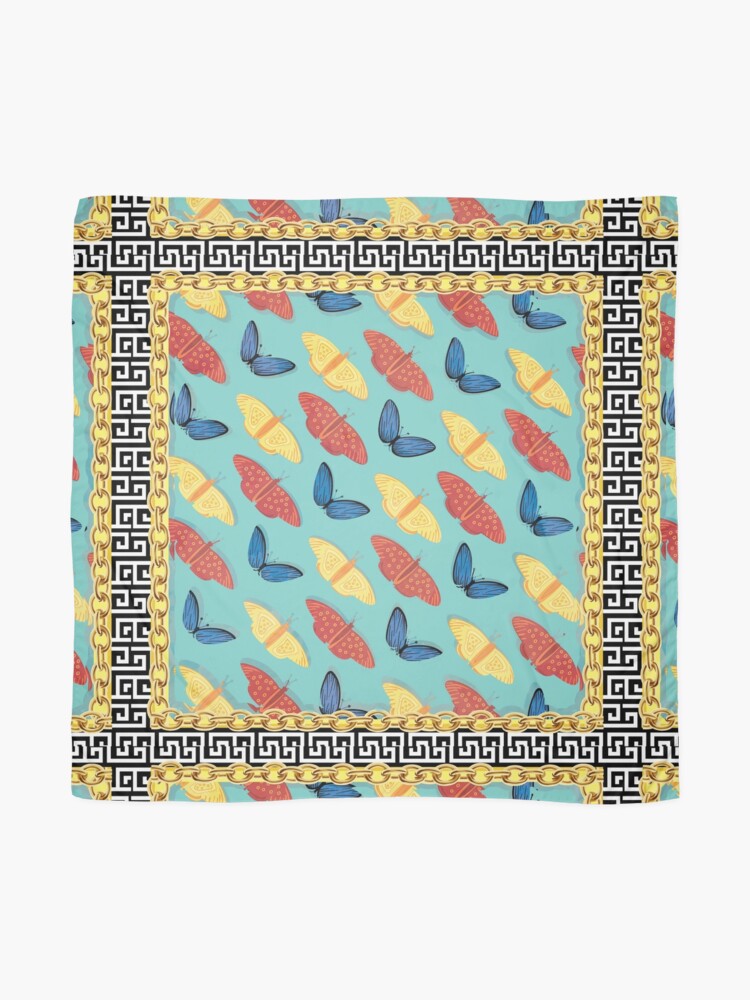 Butterfly in Chains Print Scarf