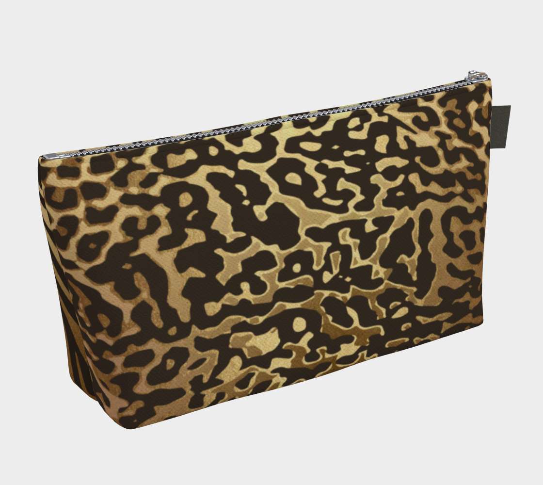 Bottomless Travel Storage Bag in Mixed Zebra Pony Print