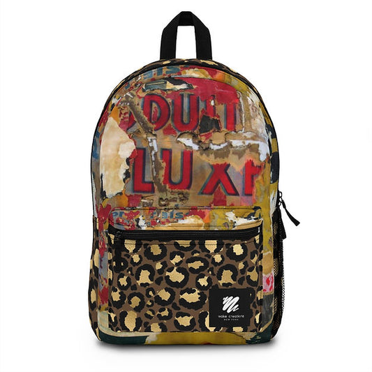 Woke Creations Graffiti Animal Backpack Bag