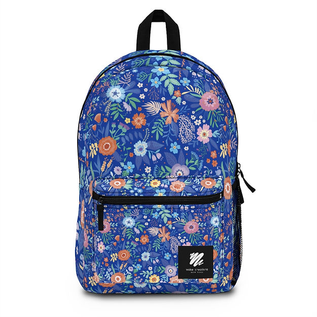 Woke Creations Field of Flowers Backpack (Made in USA)