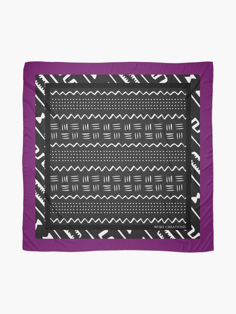 Woke Creations Oversized Royal Culture Scarf Print